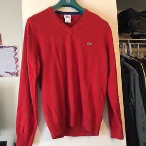 Lacoste Men’s Vneck Sweater